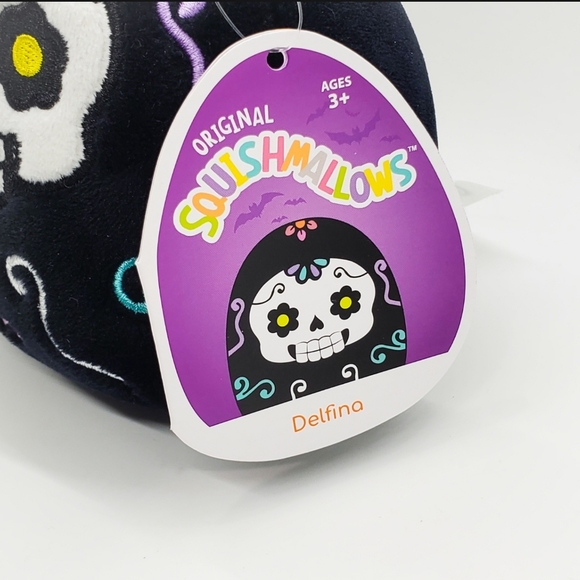 Squishmallow Delfina the Sugar Skull - Picture 2 of 3